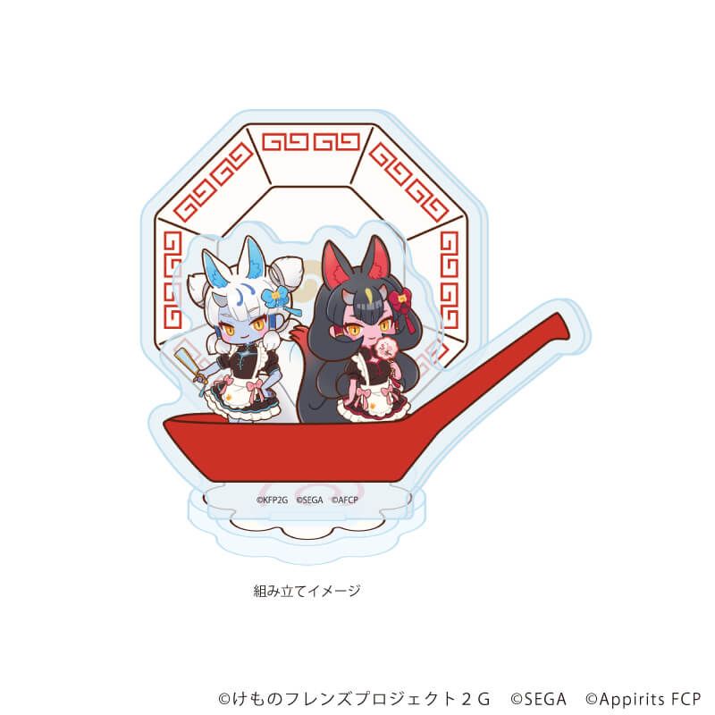 アクリルスタンドプレート「けものフレンズ3」06/ギンカク＆キンカク(POP Artイラスト)