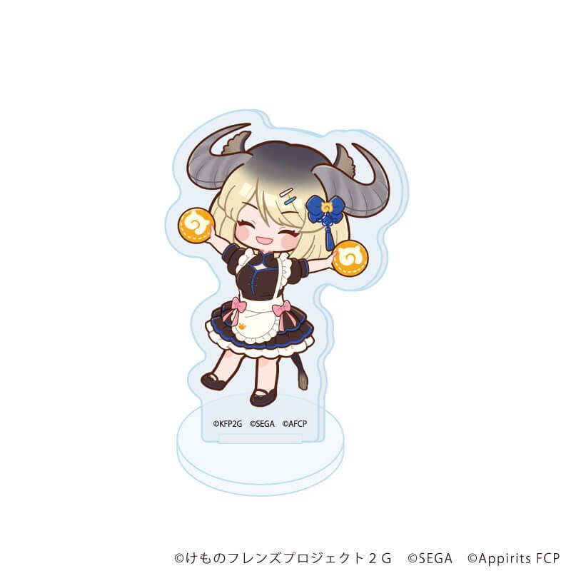 アクリルぷちスタンド「けものフレンズ3」03/チャイナメイドver. コンプリートセット(全8種)(POP Artイラスト)