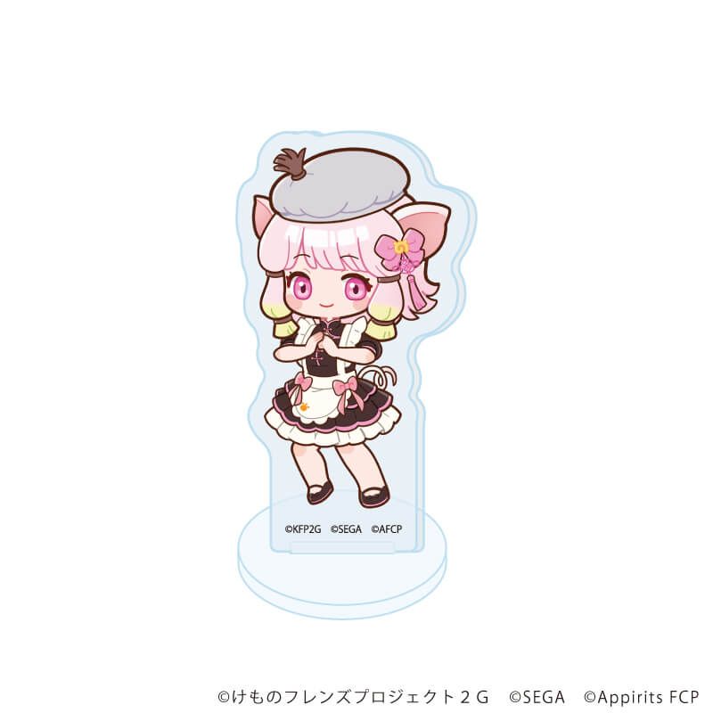 アクリルぷちスタンド「けものフレンズ3」03/チャイナメイドver. コンプリートセット(全8種)(POP Artイラスト)