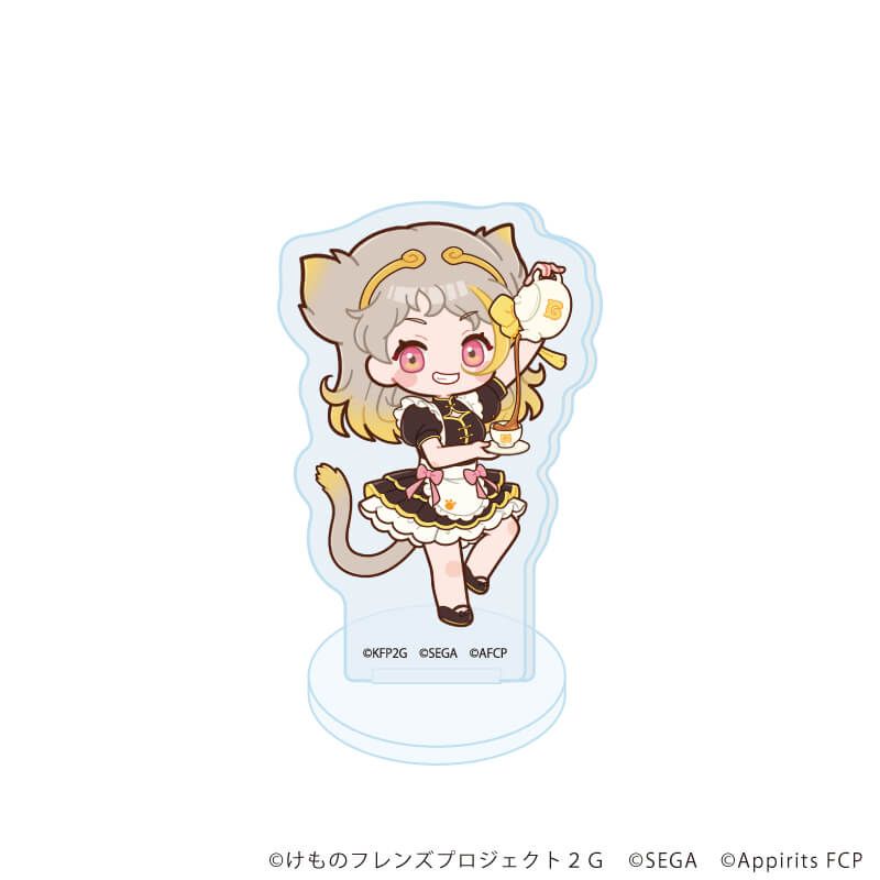 アクリルぷちスタンド「けものフレンズ3」03/チャイナメイドver. ブラインド(8種)(POP Artイラスト)