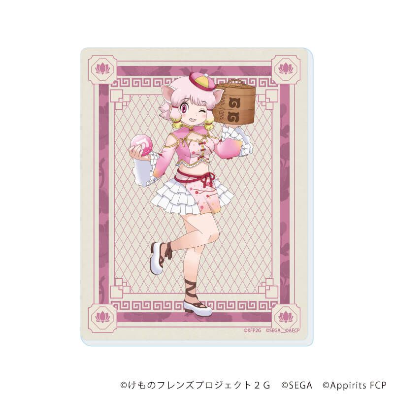 アクリルカード「けものフレンズ3」06/ブラインド(16種)(公式&描き下ろしイラスト)