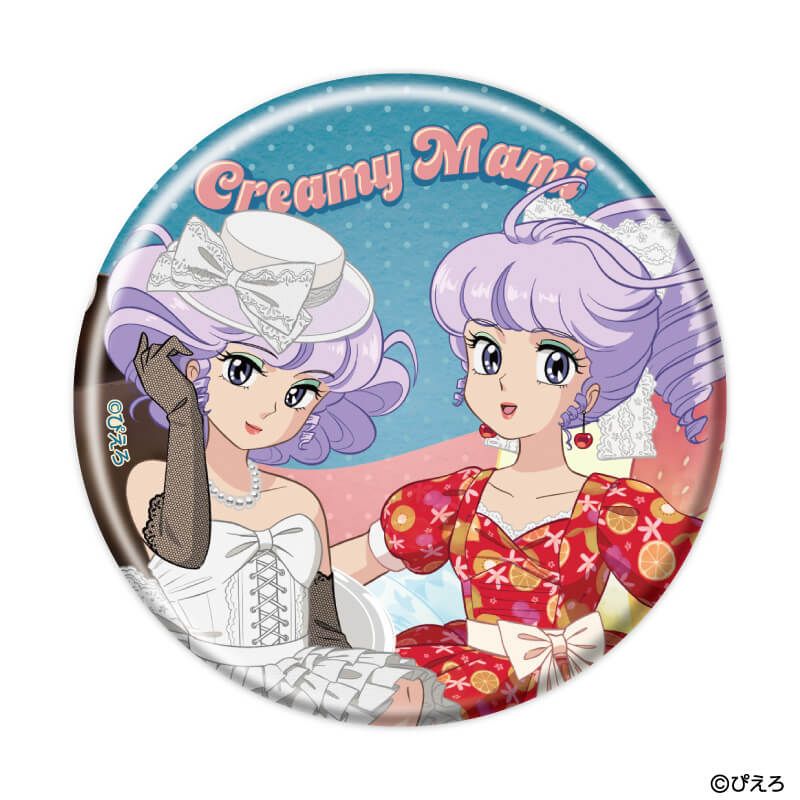 缶バッジ「魔法の天使クリィミーマミ」14/ゼリーver. コンプリートセット(全5種)(描き下ろしイラスト)