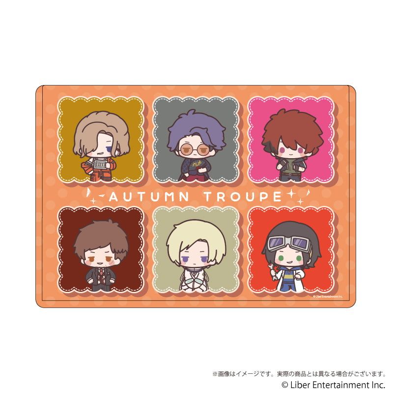 キャラクリアケース『A3!』03/秋組(ミニキャライラスト)