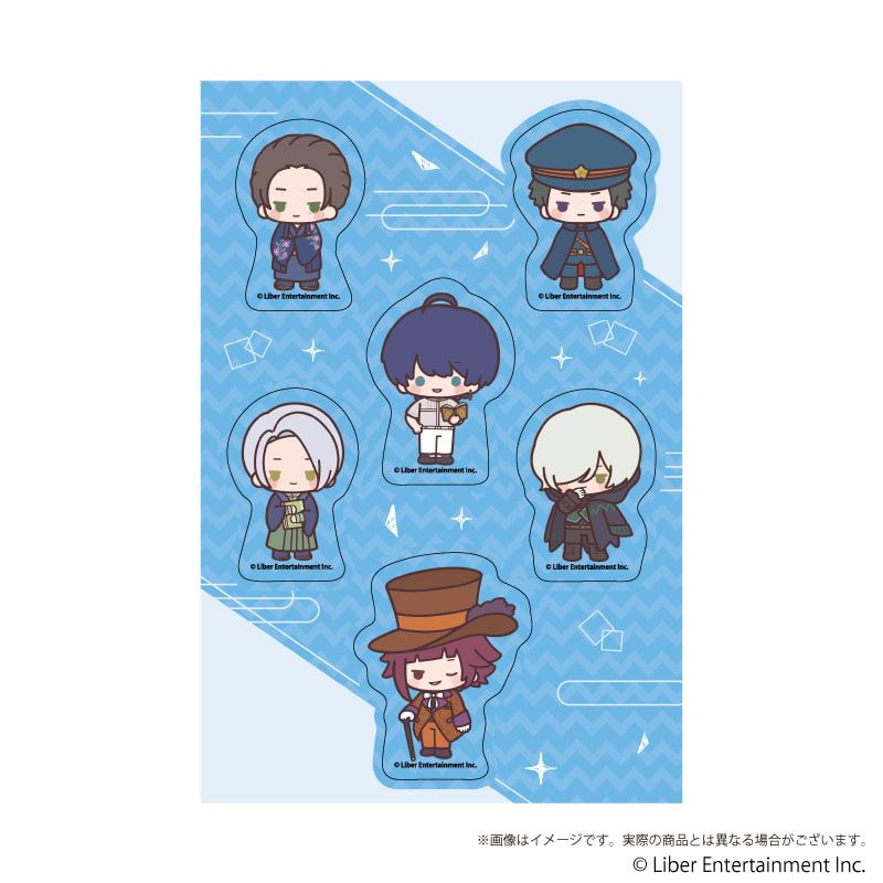 PETANTシール『A3!』04/冬組(ミニキャライラスト)