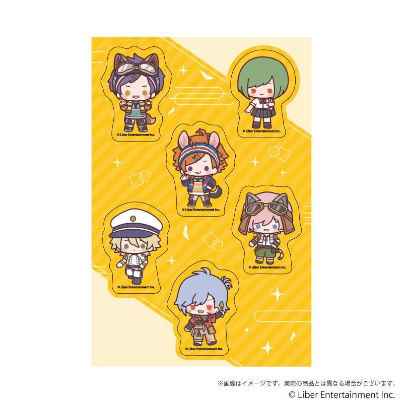 PETANTシール『A3!』02/夏組(ミニキャライラスト)