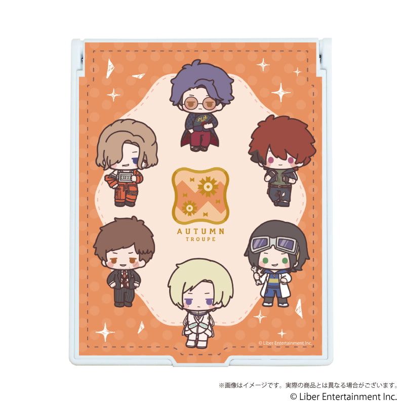 コンパクトミラー『A3!』03/秋組(ミニキャライラスト)