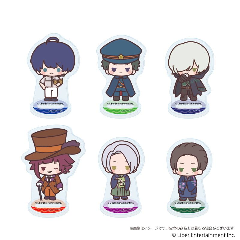 アクリルぷちスタンド『A3!』04/コンプリートセット(全6種)(ミニキャライラスト)