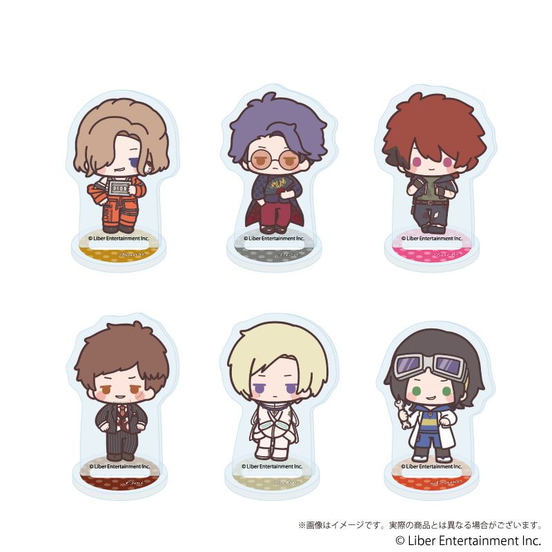 アクリルぷちスタンド『A3!』03/コンプリートセット(全6種)(ミニキャライラスト)