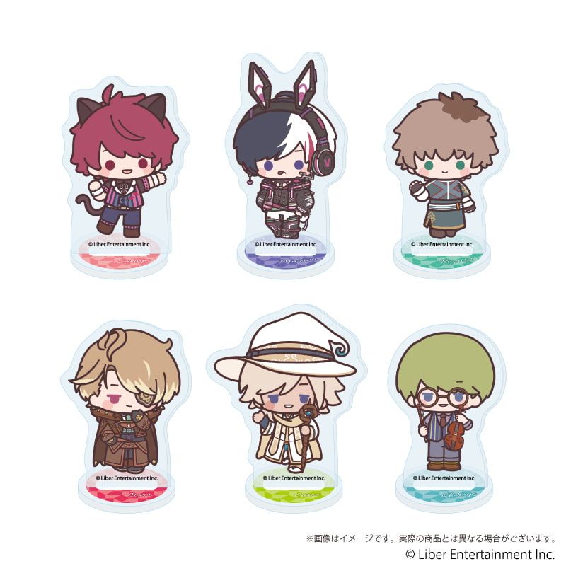 アクリルぷちスタンド『A3!』01/ブラインド(6種)(ミニキャライラスト)