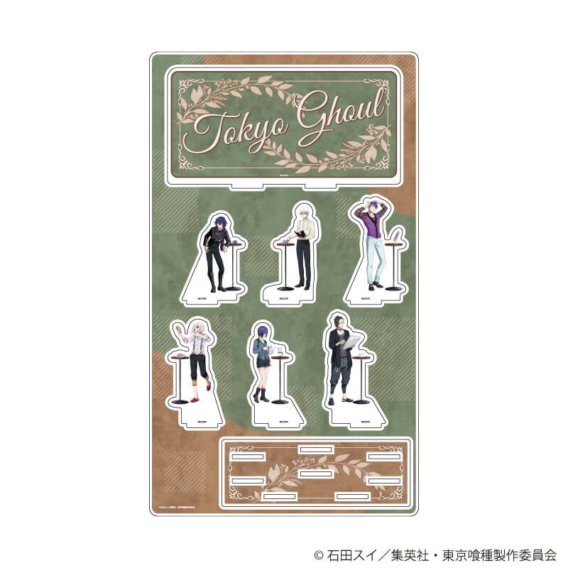 プレミアム アクリルジオラマプレート「東京喰種」01/集合デザイン 日常ver.(描き下ろしイラスト)