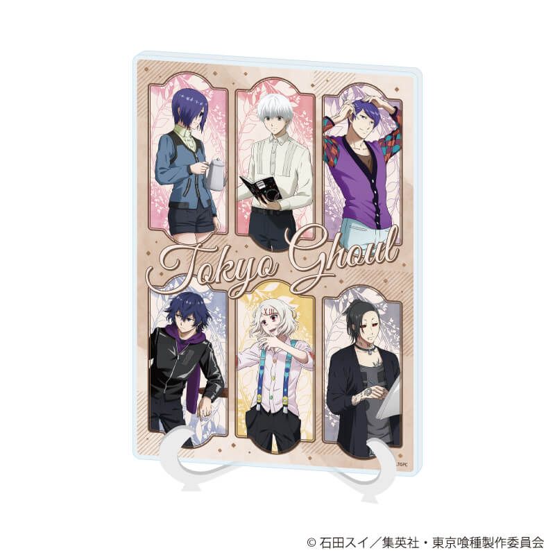 アクリルアートボード(A5サイズ)「東京喰種」01/コマ割りデザイン 日常ver.(描き下ろしイラスト)