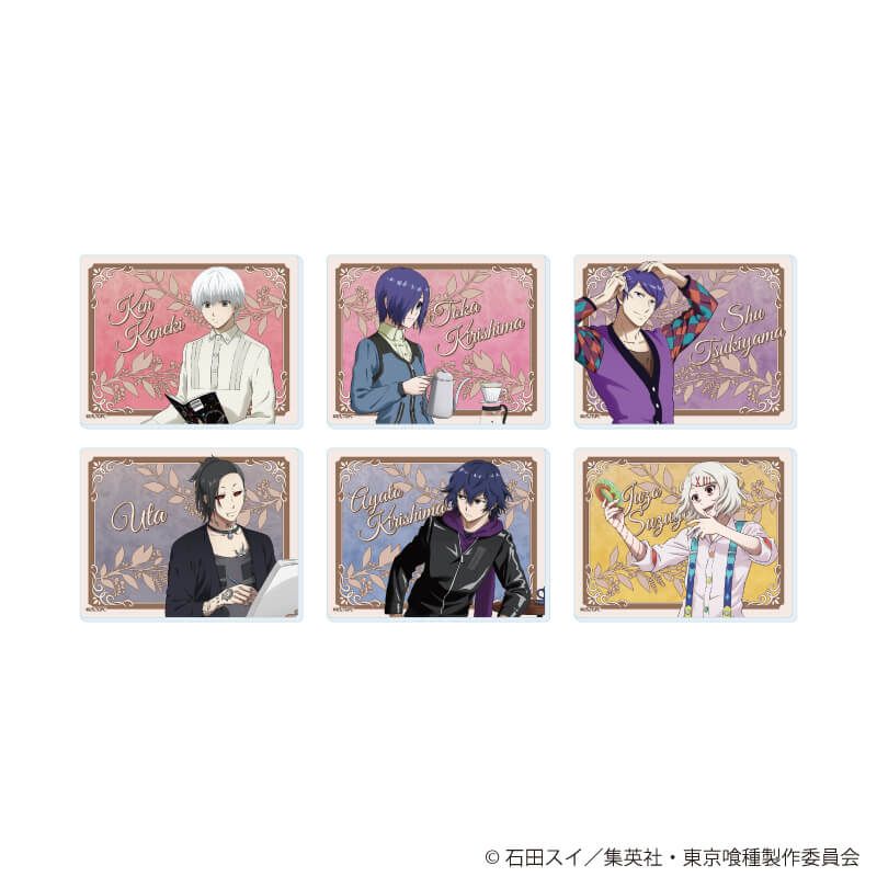 アクリルカード「東京喰種」05/日常ver. ブラインド(6種)(描き下ろしイラスト)