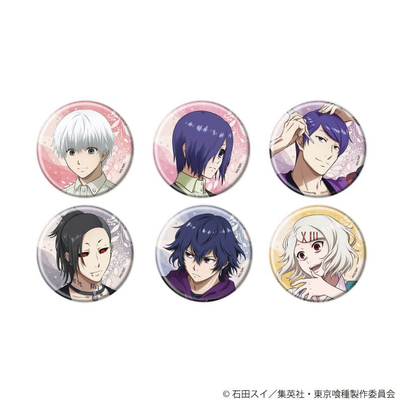 缶バッジ「東京喰種」05/日常ver. ブラインド(6種)(描き下ろしイラスト)