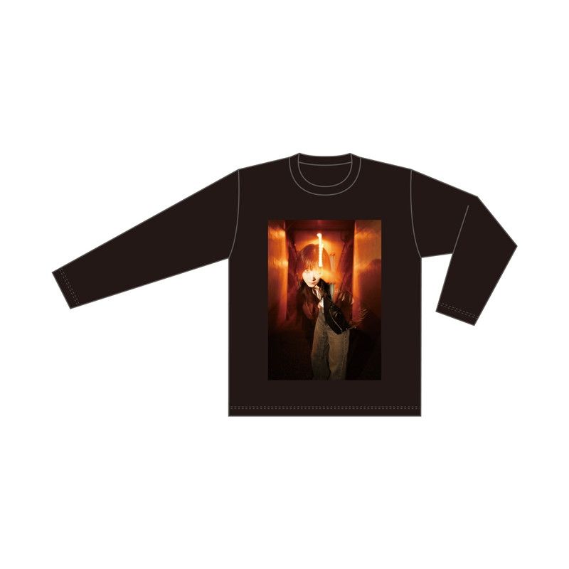 生駒ちゃんの過去最高傑作ロングTシャツ（XL）ブラック