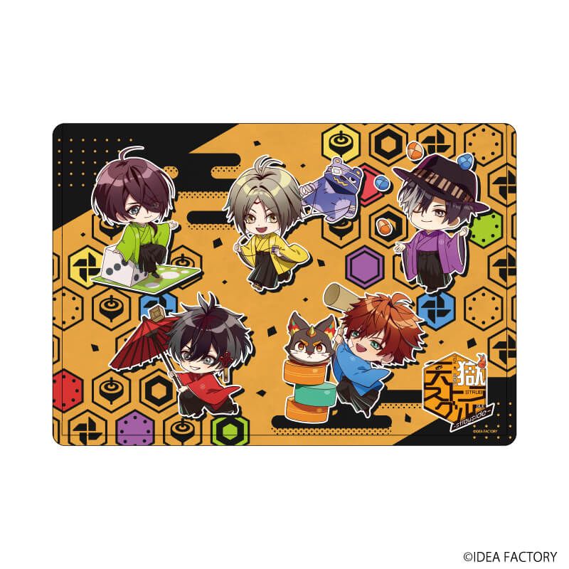 キャラクリアケース「天獄ストラグル」01/昔遊びver.(ミニキャライラスト)