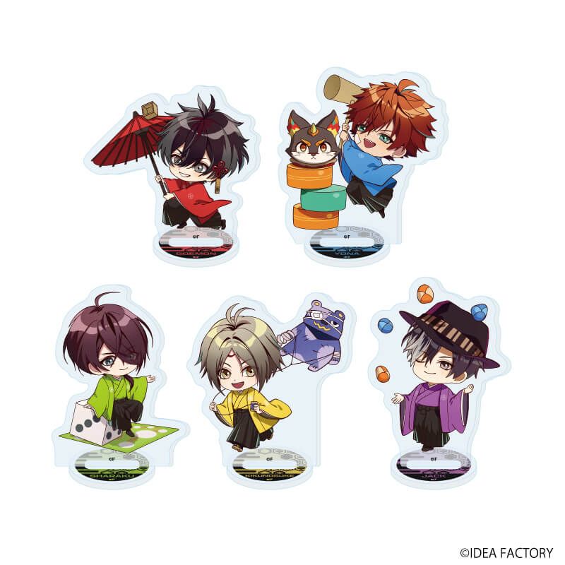 アクリルぷちスタンド「天獄ストラグル」01/昔遊びver. ブラインド(5種)(ミニキャライラスト)