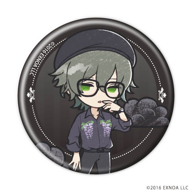 缶バッジ「文豪とアルケミスト」60/ブラックコーデver. コンプリートセット(全10種)(グラフアートイラスト)