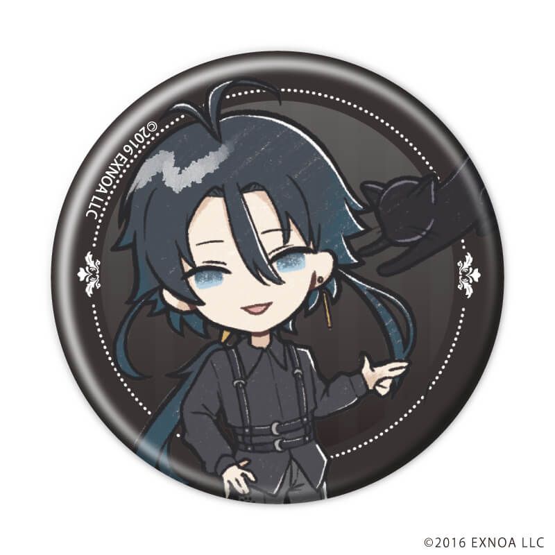 缶バッジ「文豪とアルケミスト」60/ブラックコーデver. コンプリートセット(全10種)(グラフアートイラスト)