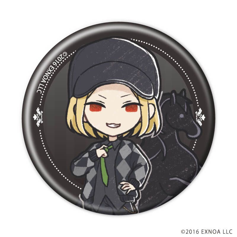 缶バッジ「文豪とアルケミスト」60/ブラックコーデver. コンプリートセット(全10種)(グラフアートイラスト)