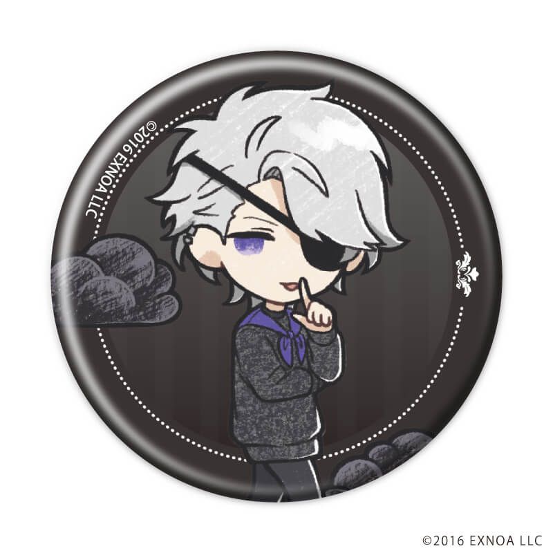 缶バッジ「文豪とアルケミスト」60/ブラックコーデver. コンプリートセット(全10種)(グラフアートイラスト)