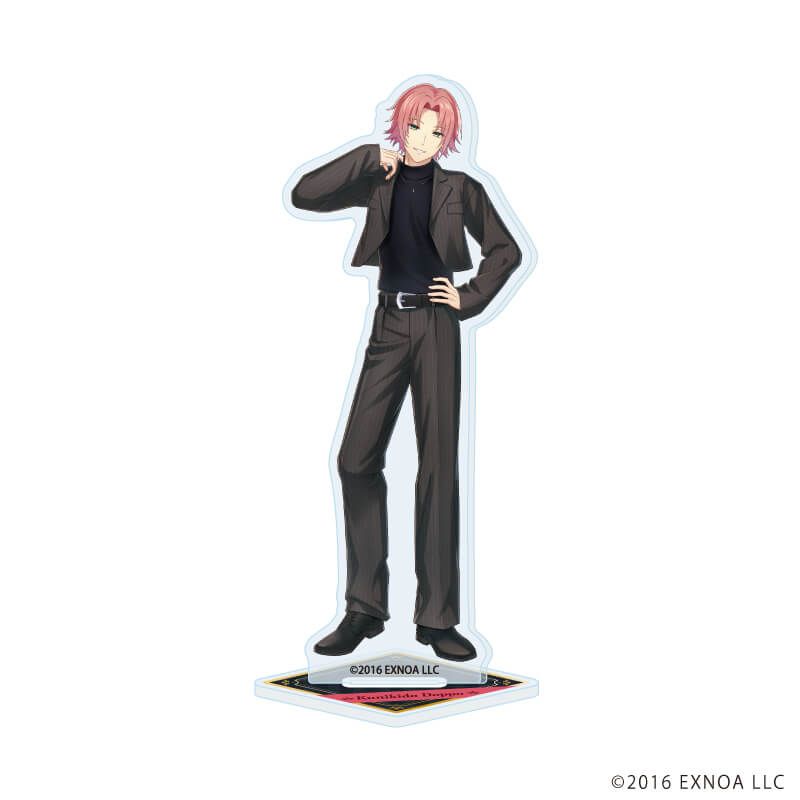 アクリルスタンド「文豪とアルケミスト」50/国木田独歩 ブラックコーデver.(描き起こしイラスト)