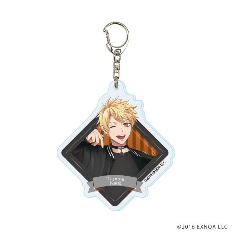 アクリルキーホルダー「文豪とアルケミスト」17/ブラックコーデver. コンプリートセット(全6種)(描き起こしイラスト)