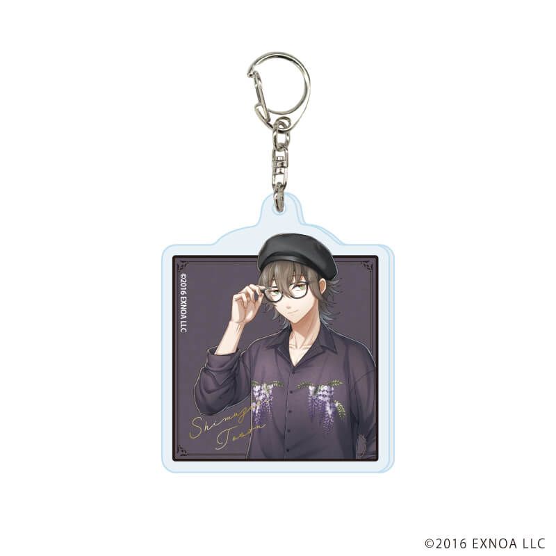 アクリルキーホルダー「文豪とアルケミスト」17/ブラックコーデver. コンプリートセット(全6種)(描き起こしイラスト)