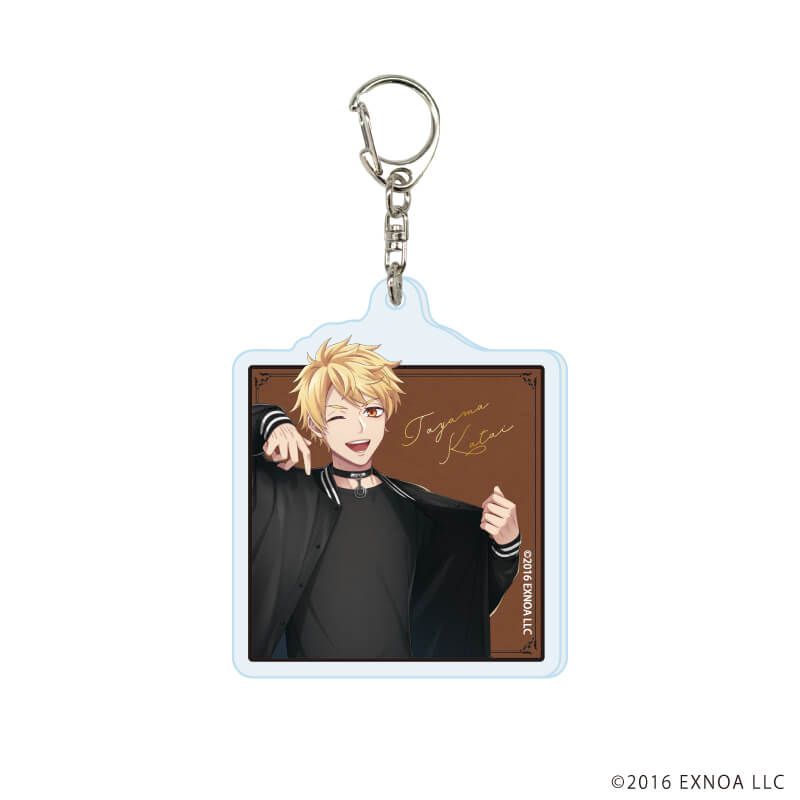 アクリルキーホルダー「文豪とアルケミスト」17/ブラックコーデver. コンプリートセット(全6種)(描き起こしイラスト)