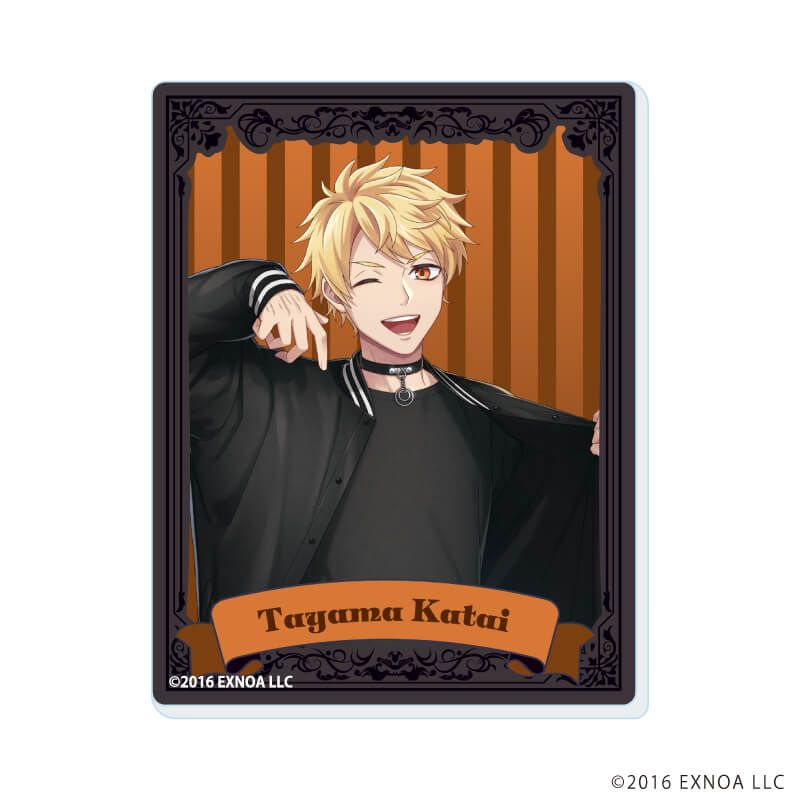 アクリルカード「文豪とアルケミスト」34/ブラックコーデver. コンプリートセット(全6種)(描き起こしイラスト)