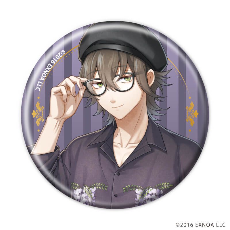 缶バッジ「文豪とアルケミスト」59/ブラックコーデver. コンプリートセット(全6種)(描き起こしイラスト)