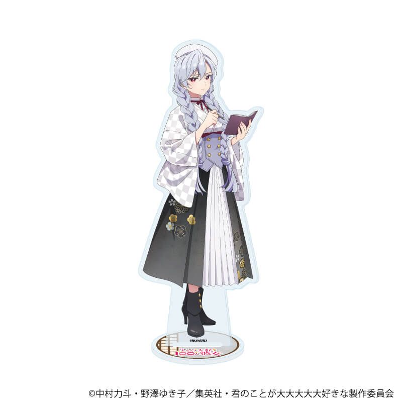 アクリルスタンド「君のことが大大大大大好きな100人の彼女」22/栄逢凪乃 モダンレトロver(描き下ろしイラスト)