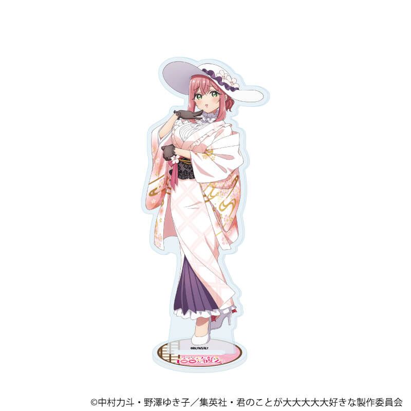 アクリルスタンド「君のことが大大大大大好きな100人の彼女」19/花園羽香里 モダンレトロver(描き下ろしイラスト)
