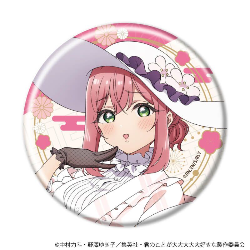 缶バッジ「君のことが大大大大大好きな100人の彼女」13/トレーディング(6種)(描き下ろしイラスト)