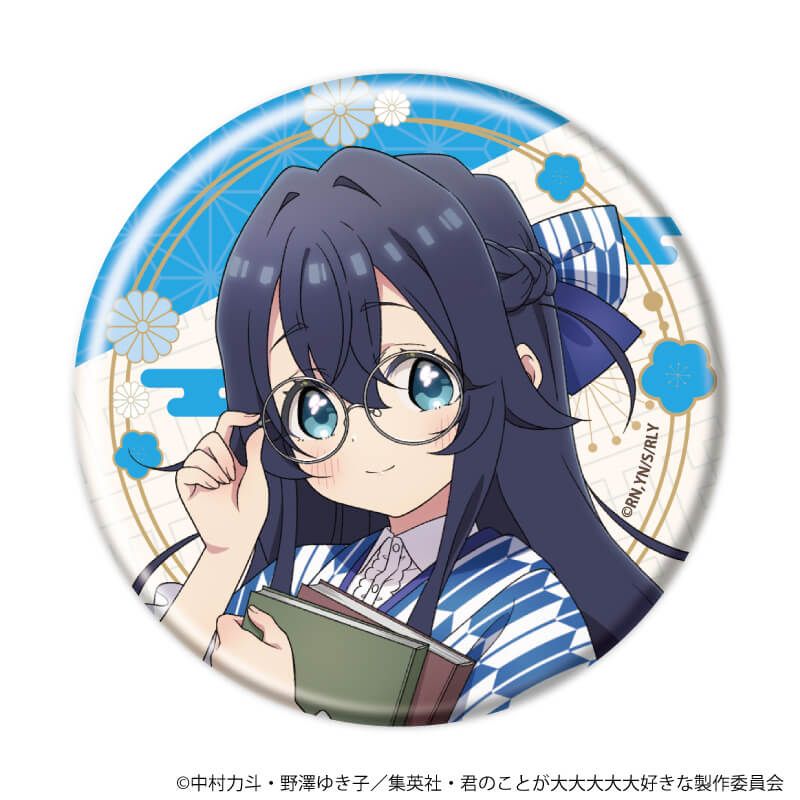 缶バッジ「君のことが大大大大大好きな100人の彼女」13/トレーディング(6種)(描き下ろしイラスト)