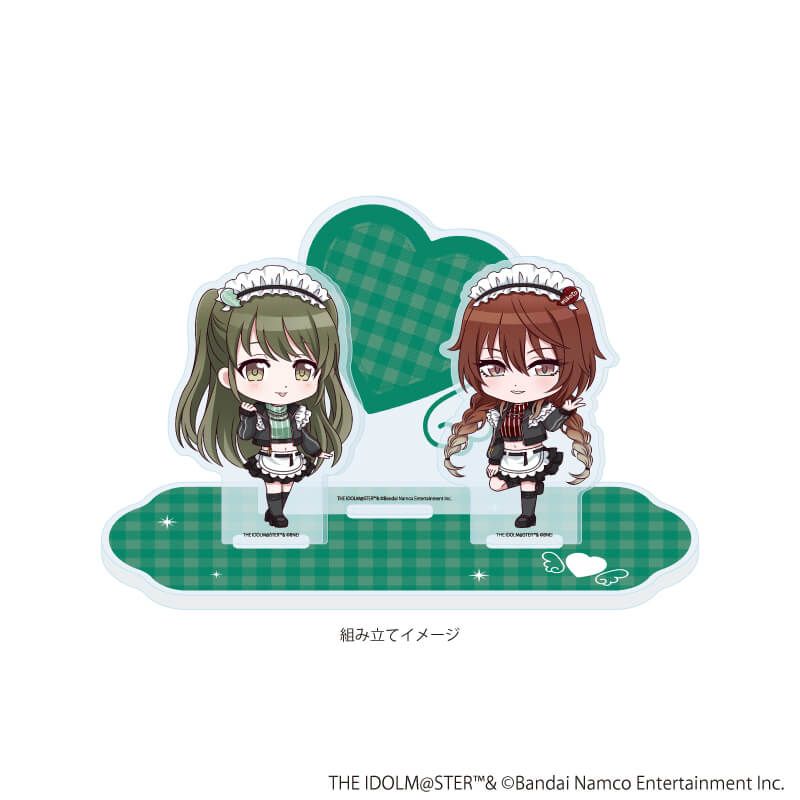 アクリルジオラマ「アイドルマスター シャイニーカラーズ」13/283プロ シーズ 黒色天使ver.(ミニキャライラスト)