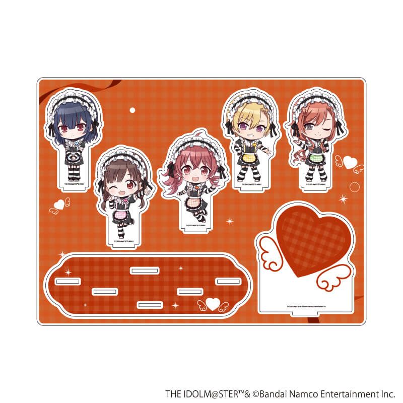 アクリルジオラマ「アイドルマスター シャイニーカラーズ」12/283プロ 放課後クライマックスガールズ 黒色天使ver.(ミニキャライラスト)