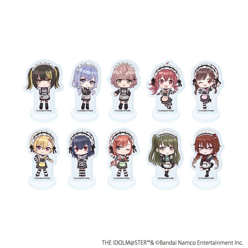 アクリルぷちスタンド「アイドルマスター シャイニーカラーズ」05/黒色天使ver. コンプリートセット(全10種)(ミニキャライラスト)