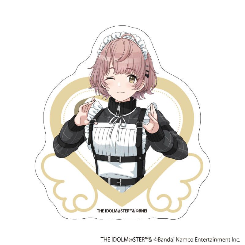 ダイカットステッカー「アイドルマスター シャイニーカラーズ」47/郁田はるき 黒色天使ver.(描き下ろしイラスト)