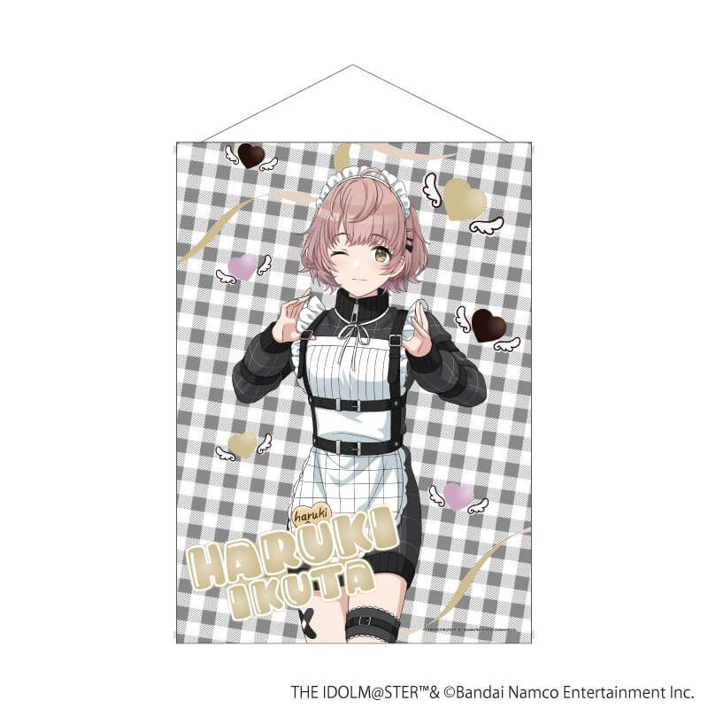 B2縦タペストリー「アイドルマスター シャイニーカラーズ」09/郁田はるき 黒色天使ver.(描き下ろしイラスト)