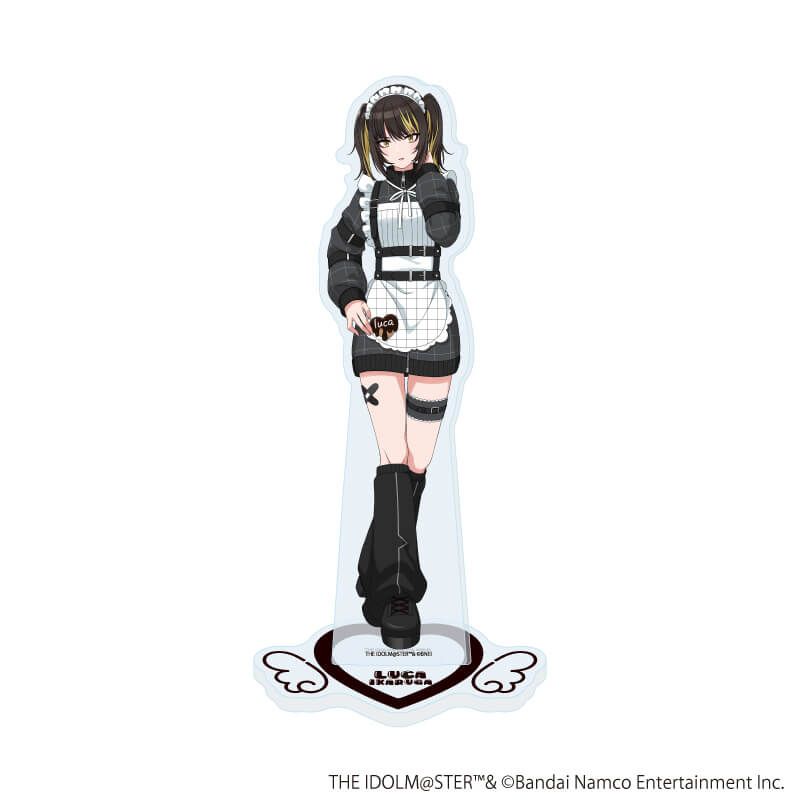 アクリルスタンド「アイドルマスター シャイニーカラーズ」21/斑鳩ルカ 黒色天使ver.(描き下ろしイラスト)