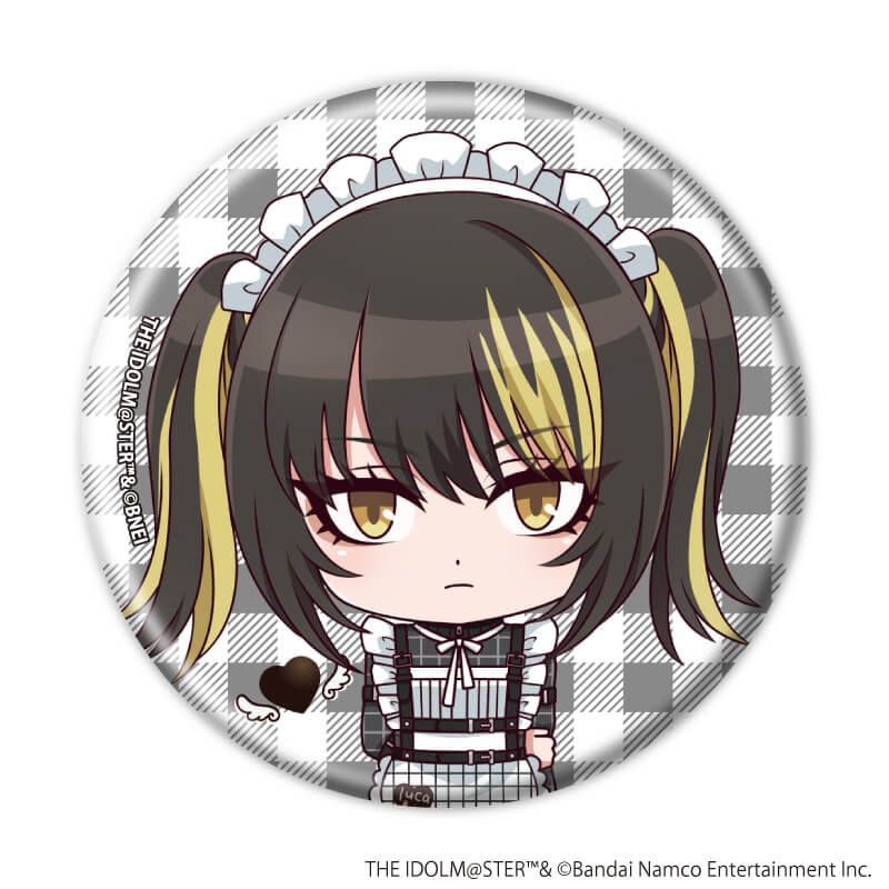 缶バッジ「アイドルマスター シャイニーカラーズ」11/黒色天使ver. トレーディング(10種)(ミニキャライラスト)