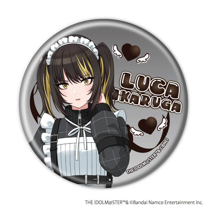 缶バッジ「アイドルマスター シャイニーカラーズ」10/黒色天使ver. トレーディング(6種)(描き下ろしイラスト)