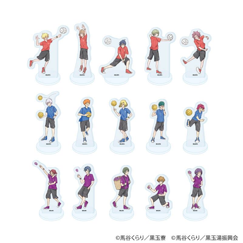 アクリルぷちスタンド「美男高校地球防衛部」01/コンプリートセット(全15種)(グラフアートイラスト)