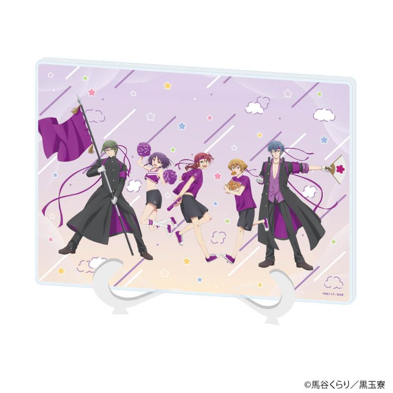 アクリルアートボード(A5サイズ)「美男高校地球防衛部」03/C(描き下ろしイラスト)