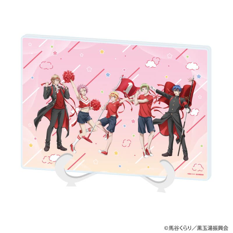 アクリルアートボード(A5サイズ)「美男高校地球防衛部」01/A(描き下ろしイラスト)