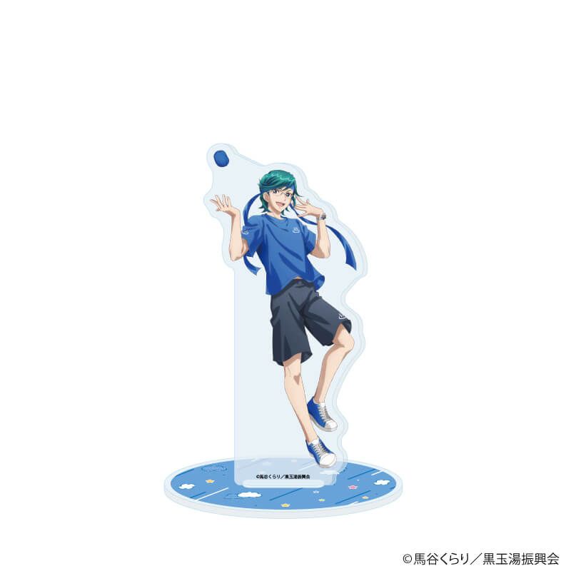 アクリルスタンド「美男高校地球防衛部」09/万座太子(描き下ろしイラスト)