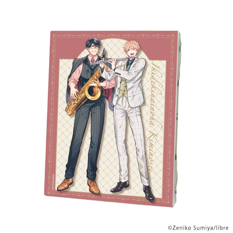 キャンバスボード「息できないのは君のせい」01/矢野&志筑(描き下ろしイラスト)