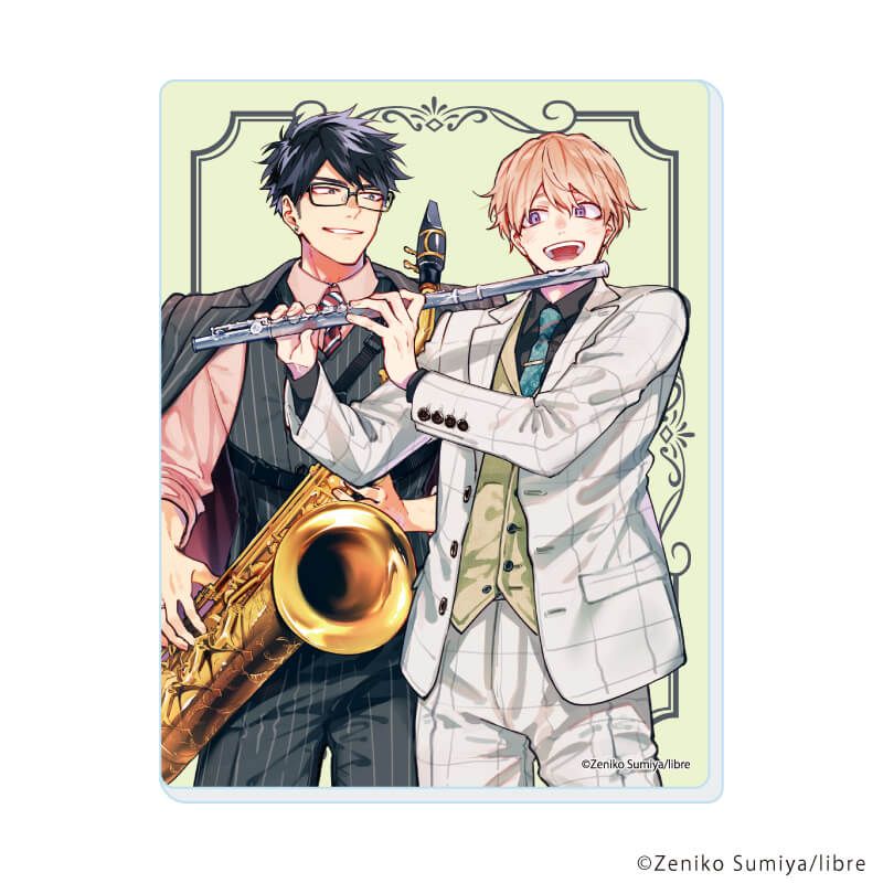 アクリルカード「息できないのは君のせい」01/コンプリートセット(全5種)(公式&描き下ろしイラスト)