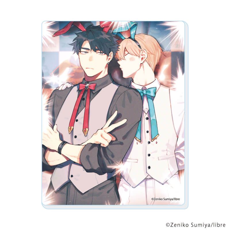 アクリルカード「息できないのは君のせい」01/コンプリートセット(全5種)(公式&描き下ろしイラスト)