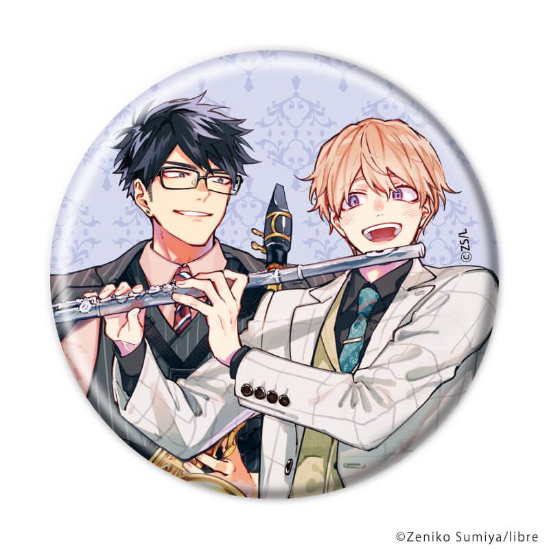 缶バッジ「息できないのは君のせい」02/コンプリートセット(全6種)(公式&描き下ろしイラスト)